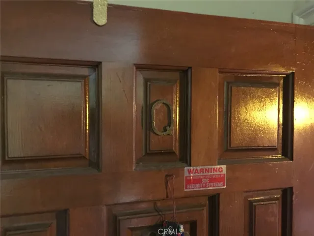 a front view of a house with entryway