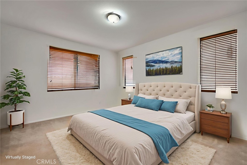 1279 Cedar Hollow Road Beaumont, CA 92223 - Photo 16 of 30 Virtually staged main bedroom