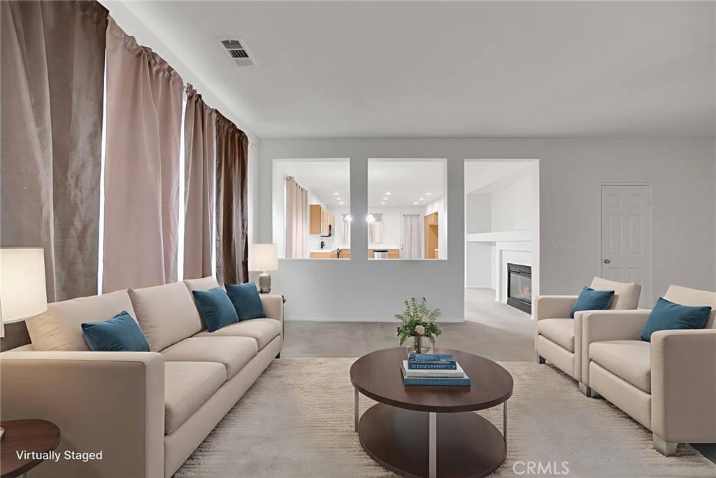 1279 Cedar Hollow Road Beaumont, CA 92223 - Photo 4 of 30 Virtually staged living room