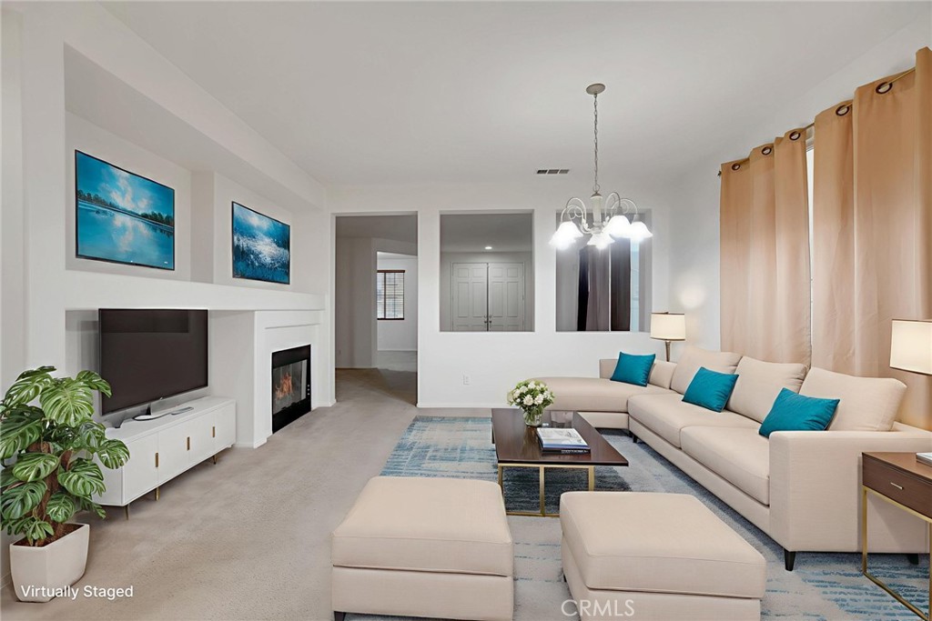 1279 Cedar Hollow Road Beaumont, CA 92223 - Photo 7 of 30 Virtually staged family room