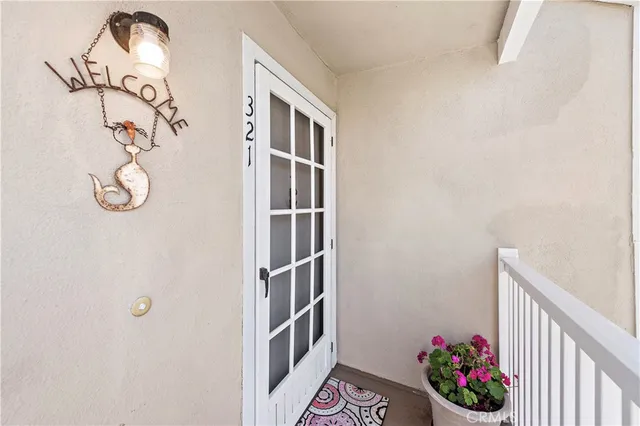 a view of a entryway