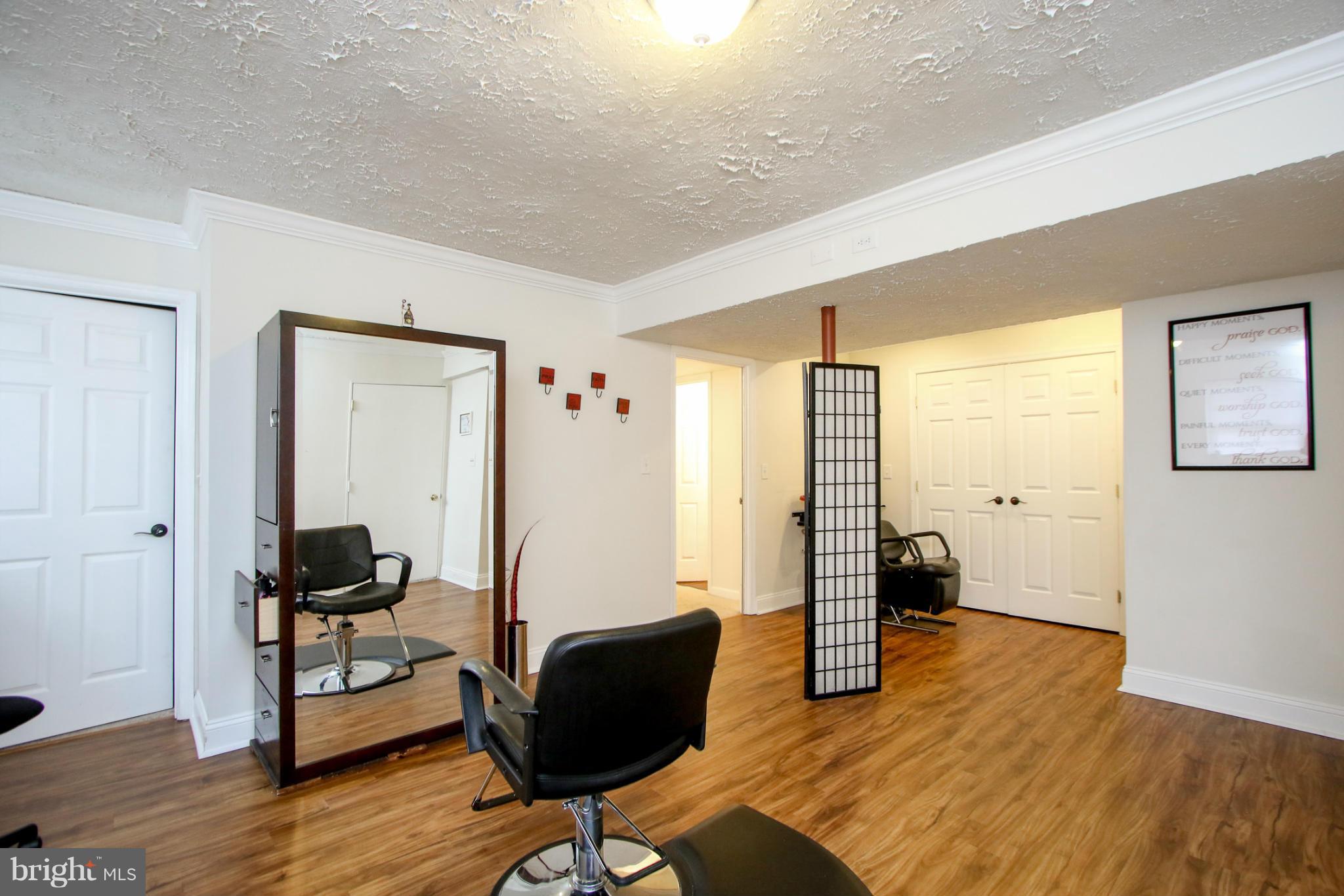 1432 Grimm Road Severn, MD 21144 - Photo 19 of 23 Bedroom in basement (setup as salon currently)