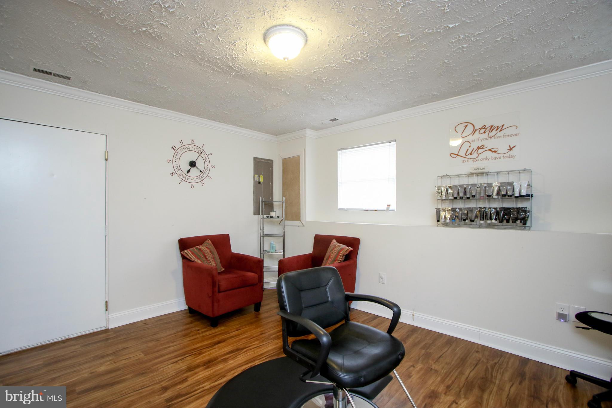 1432 Grimm Road Severn, MD 21144 - Photo 20 of 23 Bedroom in basement (setup as salon currently)
