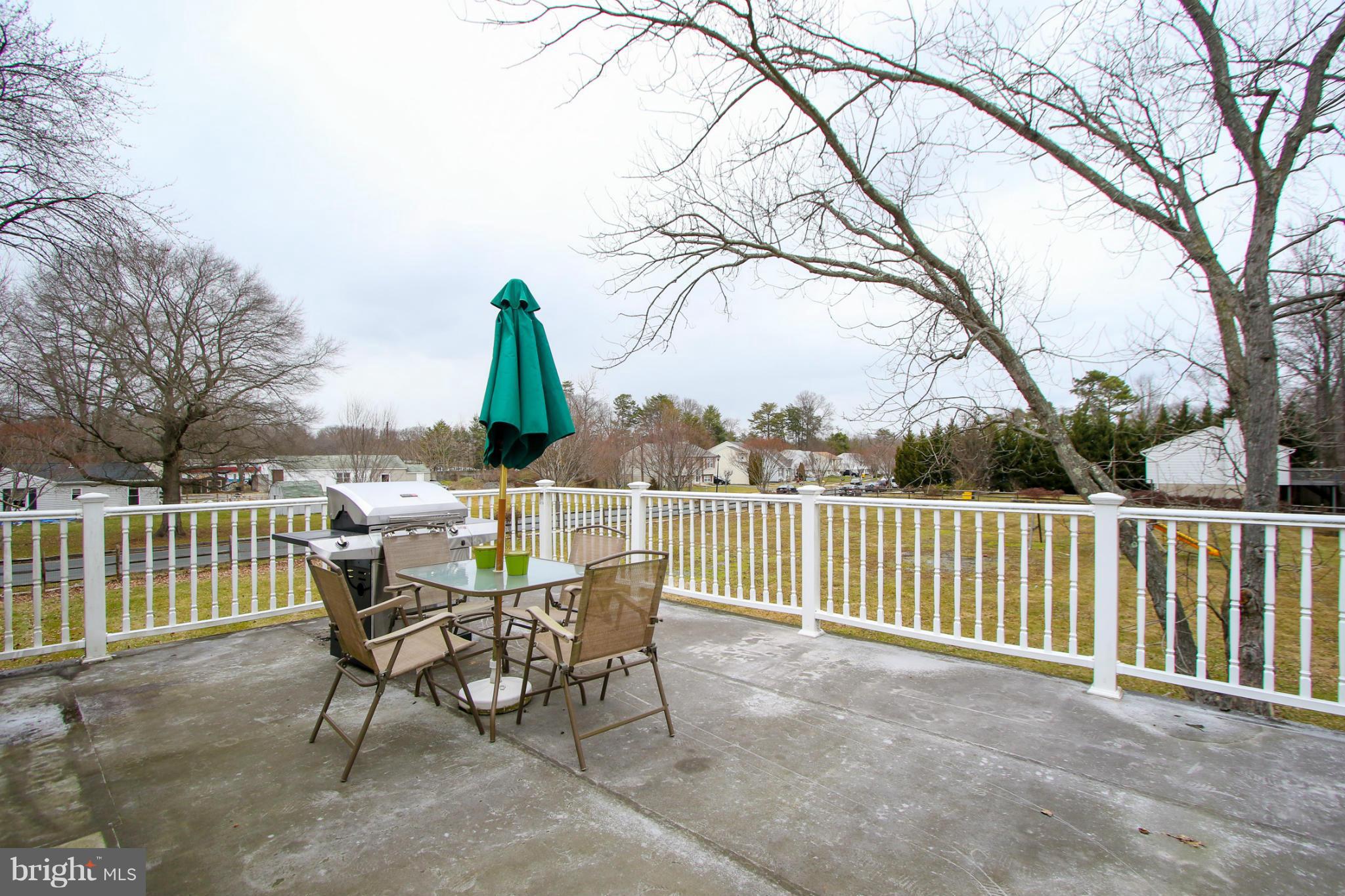 1432 Grimm Road Severn, MD 21144 - Photo 21 of 23 Concrete 21 x 15 deck, rear yard w/ 2 lots