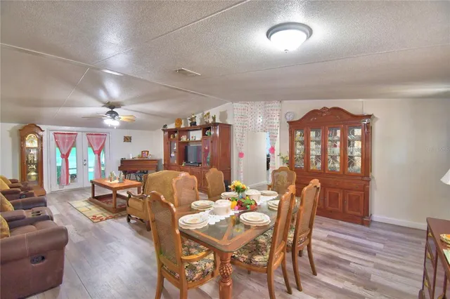 a bedroom with a bed and a closet