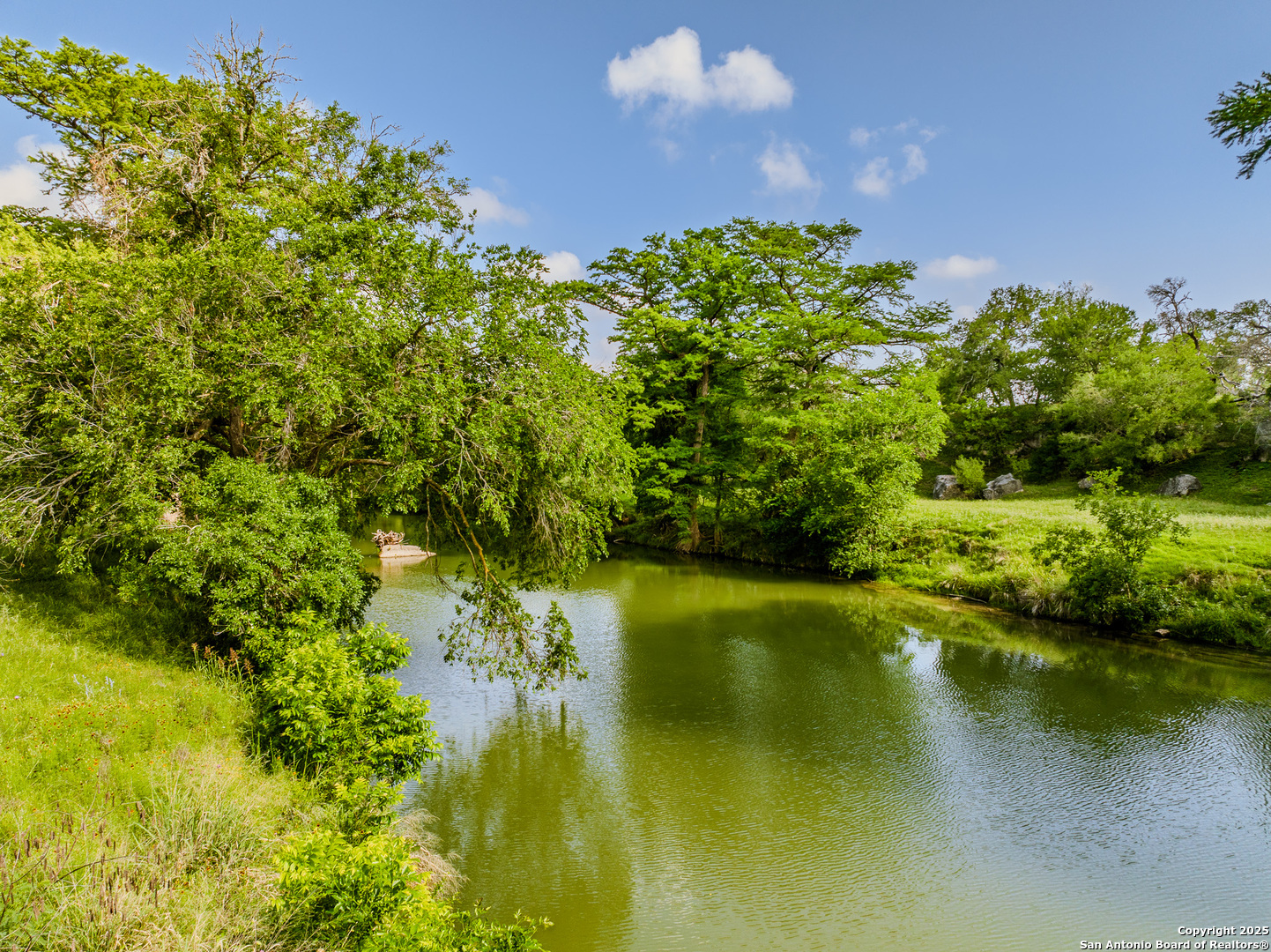 Lot1 Cosper Comfort, TX 78013 - Photo 10 of 48 a view of a lake with a garden