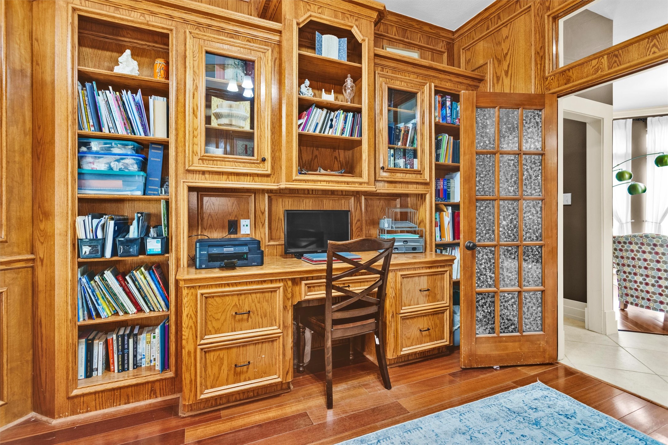 8314 Drew Haven Lane Spring, TX 77379 - Photo 13 of 49 The natural wood gives this space a timeless look and feel.