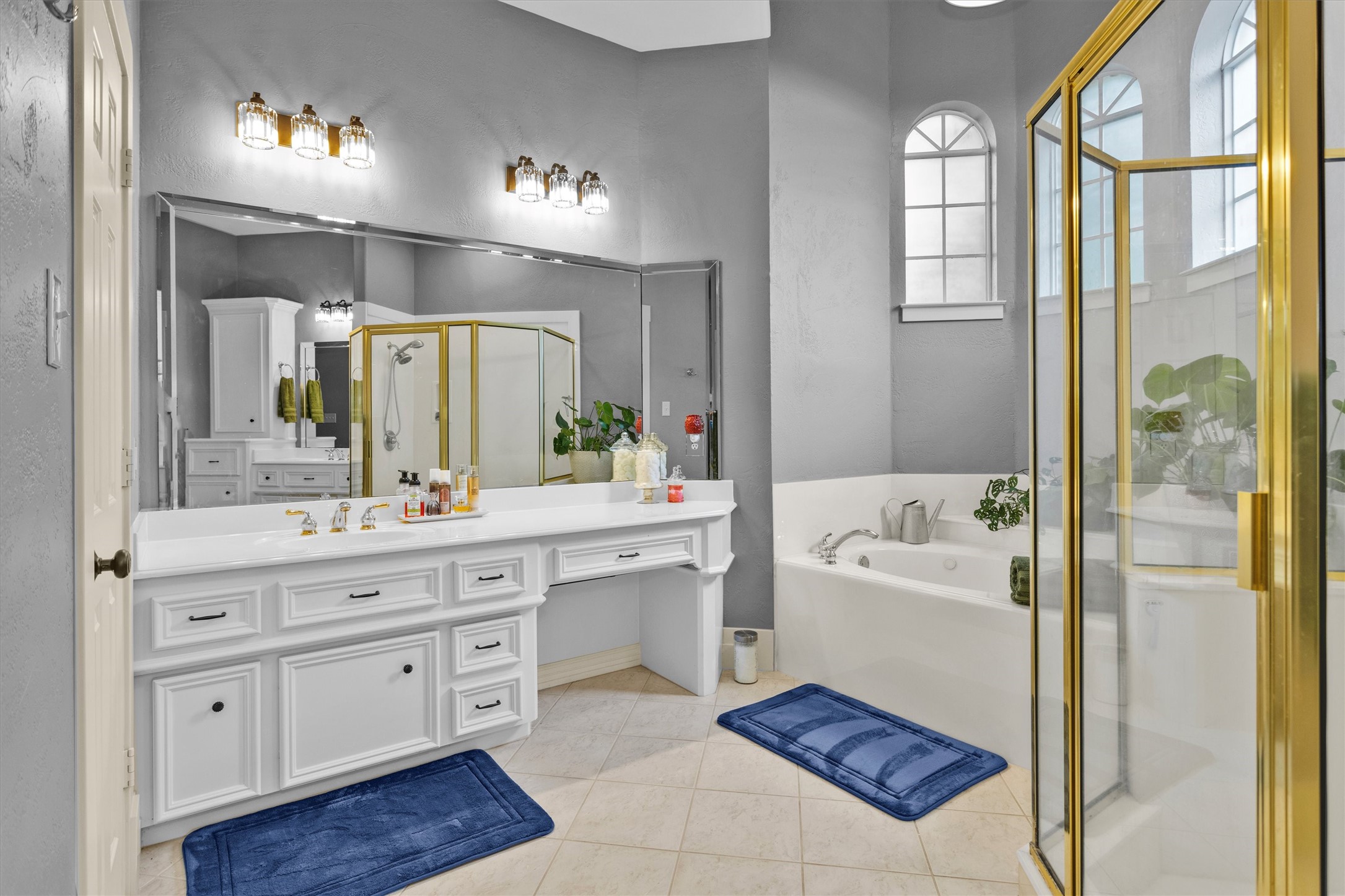 8314 Drew Haven Lane Spring, TX 77379 - Photo 25 of 49 This spacious bathroom features a large double vanity with ample storage.