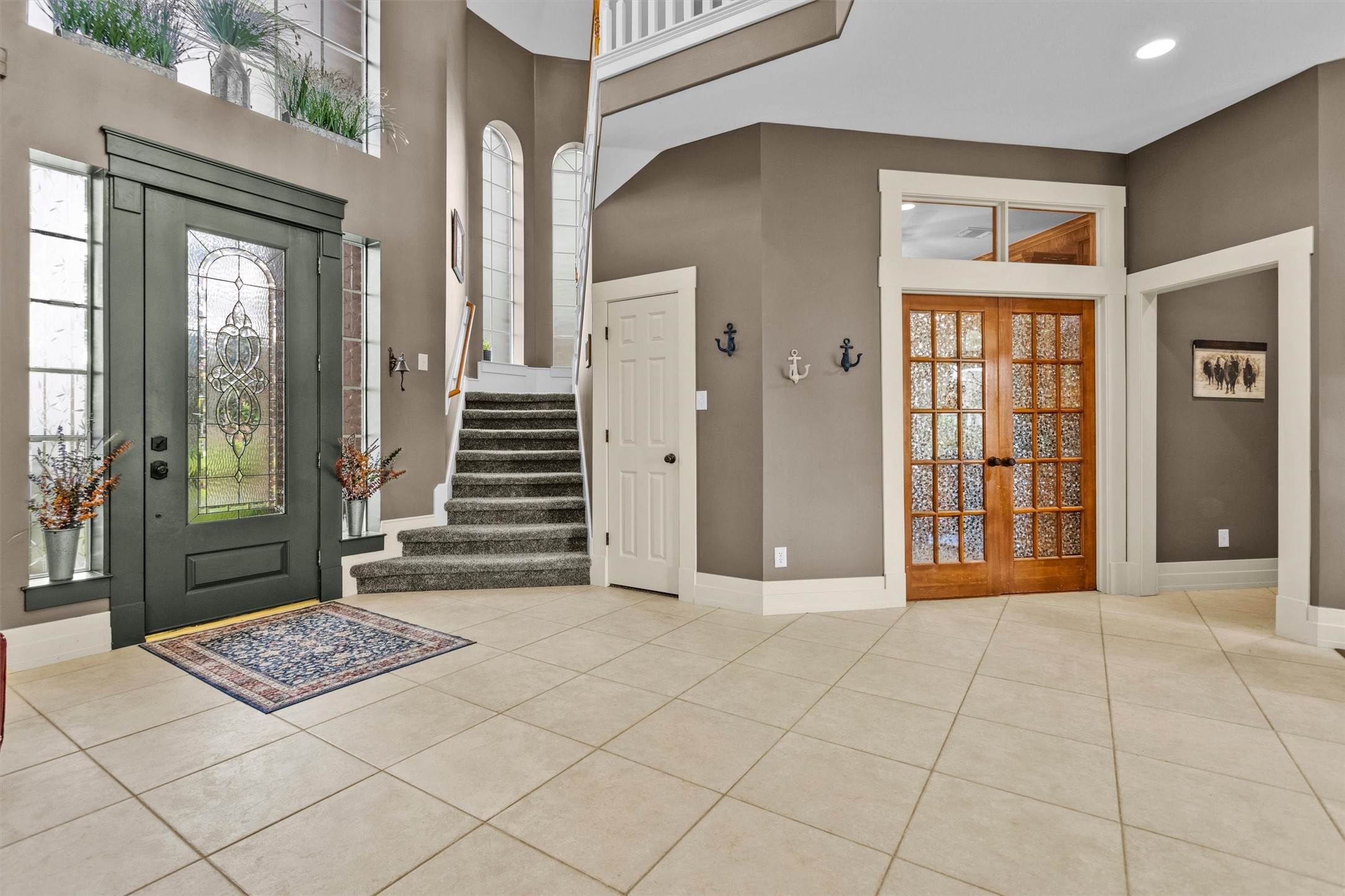 8314 Drew Haven Lane Spring, TX 77379 - Photo 10 of 49 The wood French doors open up to the home office/study.