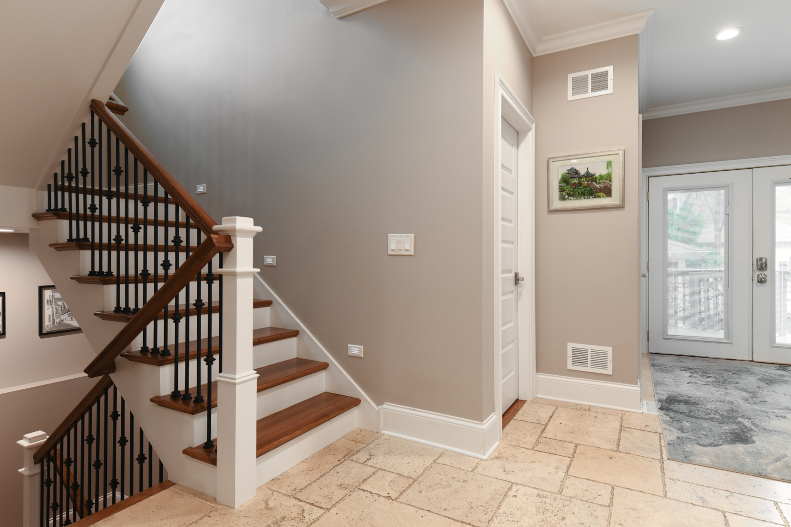 111 Grace Lane Fox River Grove, IL 60021 - Photo 28 of 33 a view of an entryway with staircase