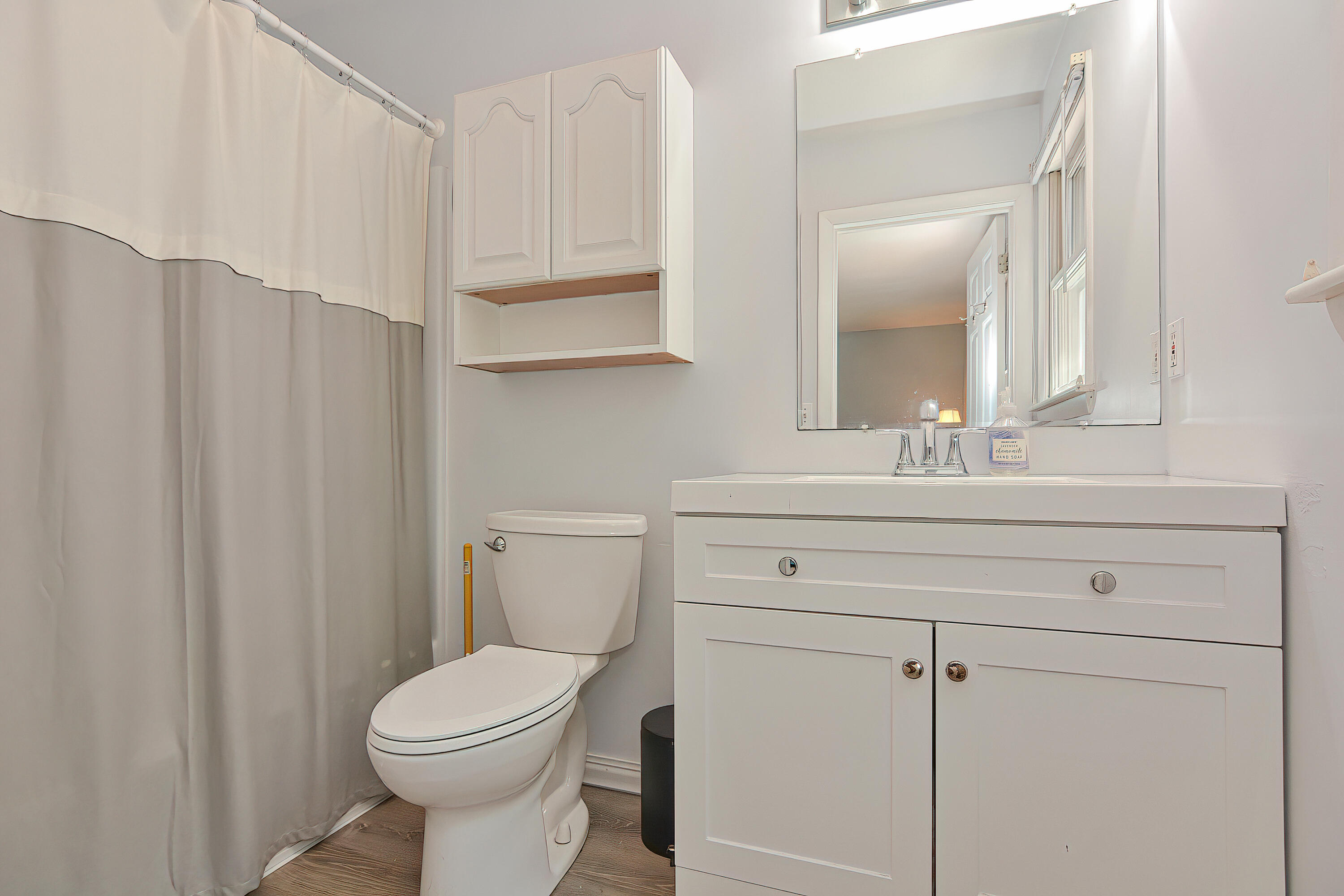 2 King Arthurs Way Buzzards Bay, MA 02532 - Photo 19 of 29 a bathroom with a sink a toilet and mirror