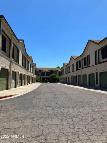 a view of a building with many windows