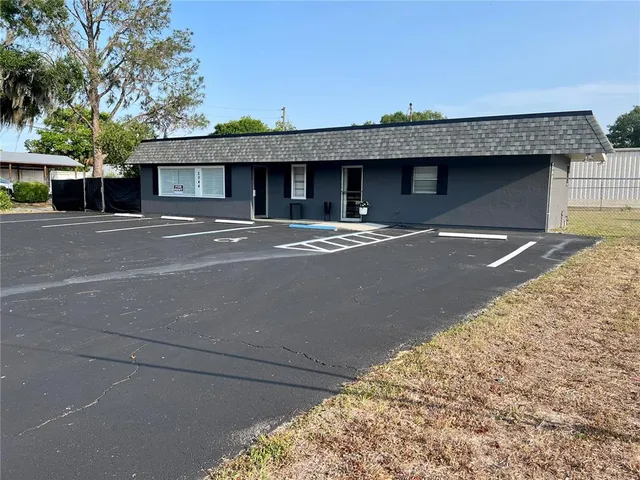 a view of a house with a outdoor space