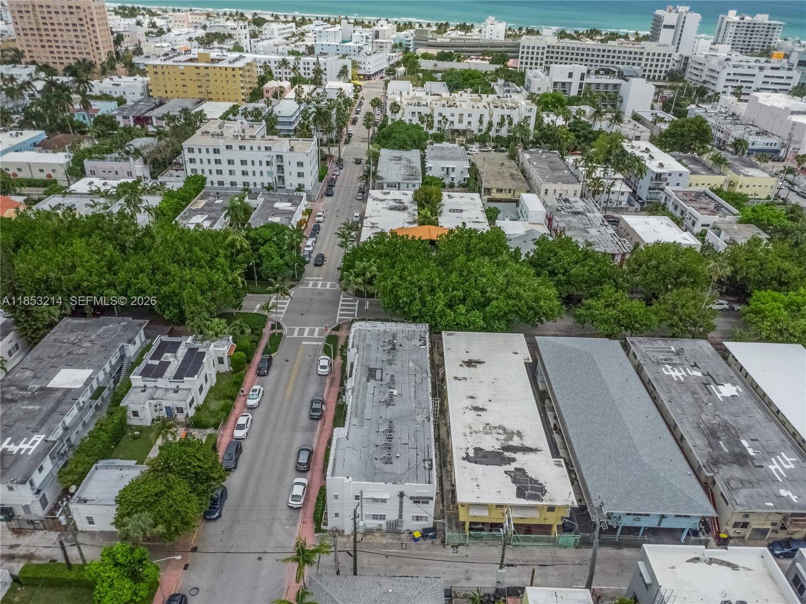 810 7th Street, Unit 107 Miami Beach, FL 33139 - Photo 26 of 36 an aerial view of residential houses with outdoor space