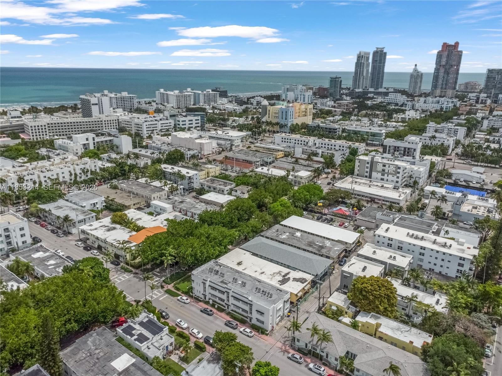 810 7th Street, Unit 107 Miami Beach, FL 33139 - Photo 31 of 36 an aerial view of a city
