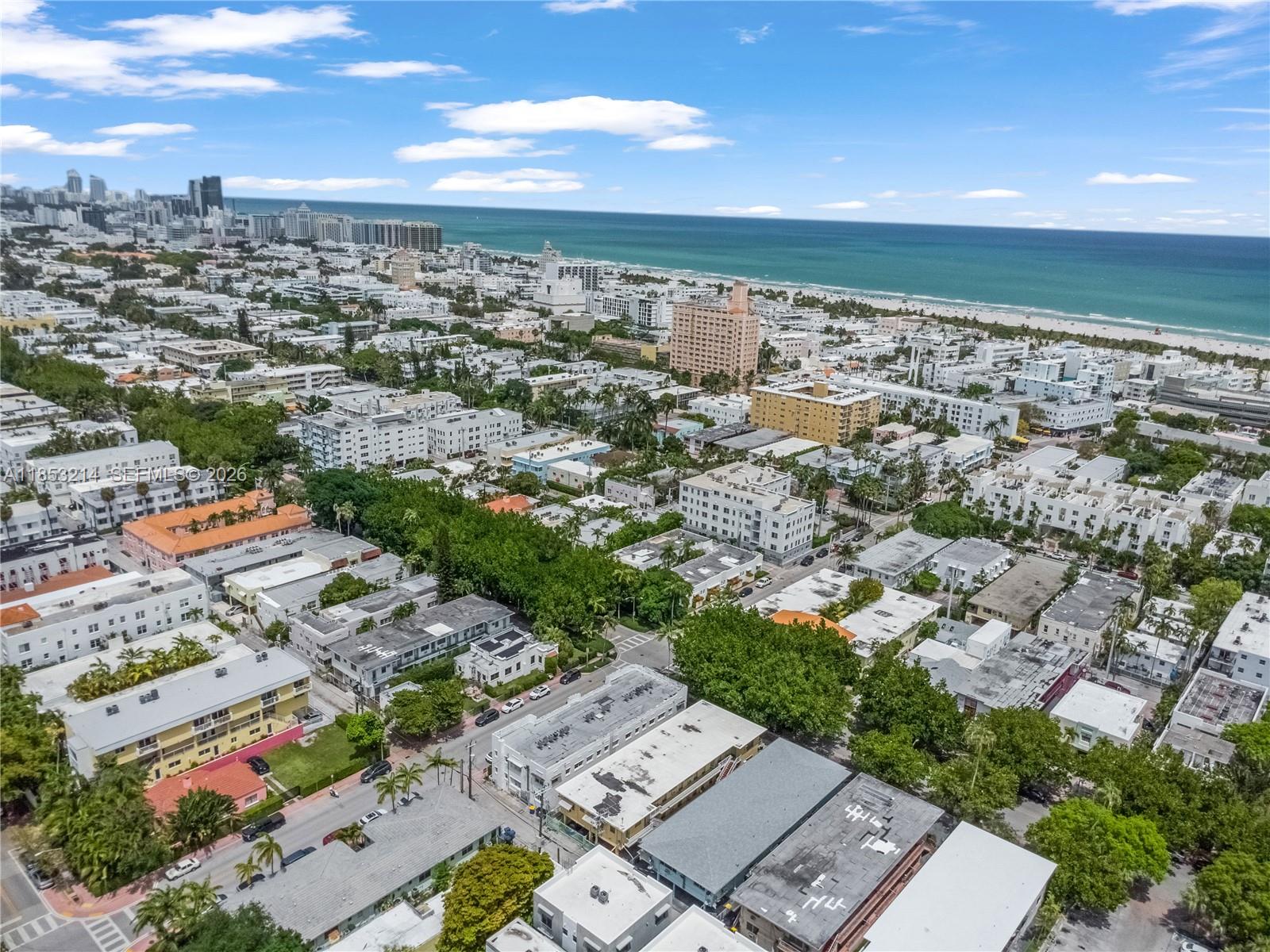 810 7th Street, Unit 107 Miami Beach, FL 33139 - Photo 33 of 36 an aerial view of a city