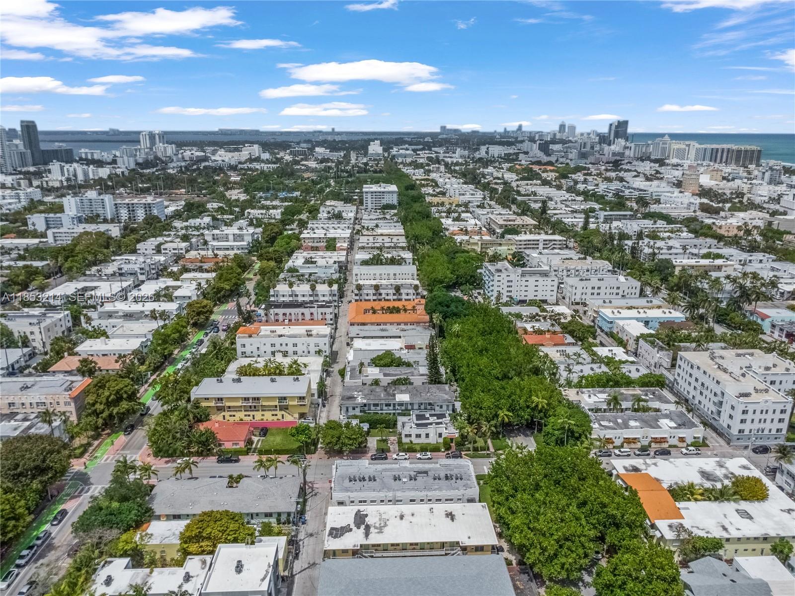 810 7th Street, Unit 107 Miami Beach, FL 33139 - Photo 34 of 36 an aerial view of a city