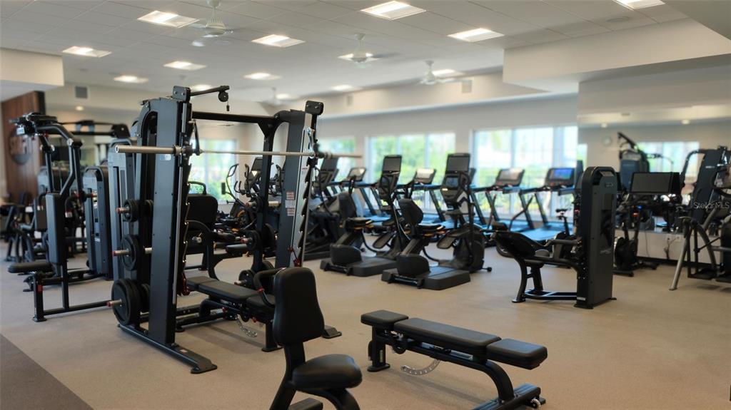 18106 Wheathouse Place Lakewood Ranch, FL 34211 - Photo 20 of 43 a view of a room with gym equipment