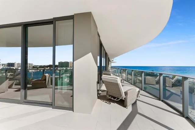 a view of living room with balcony