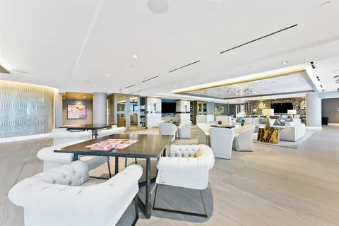 a outdoor space with furniture