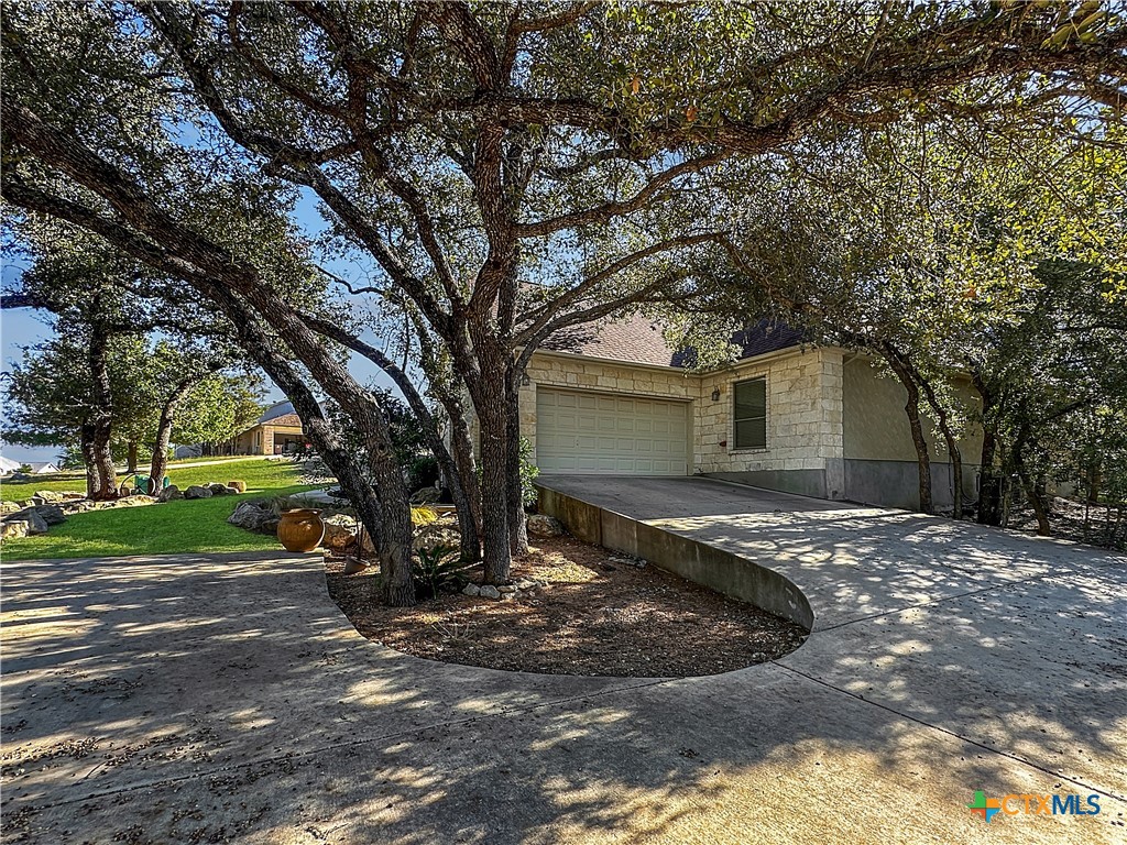 386 Wentworth Spring Branch, TX 78070 - Photo 33 of 39 a view of a house with a yard