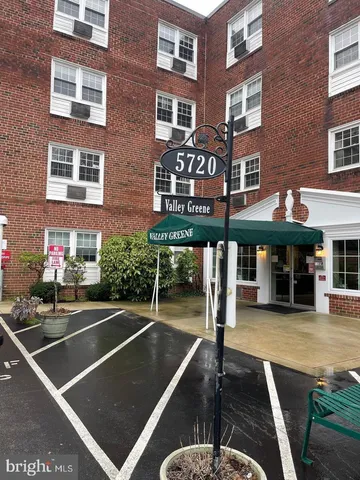 a view of a building with a patio