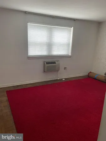 a view of a room with cabinet