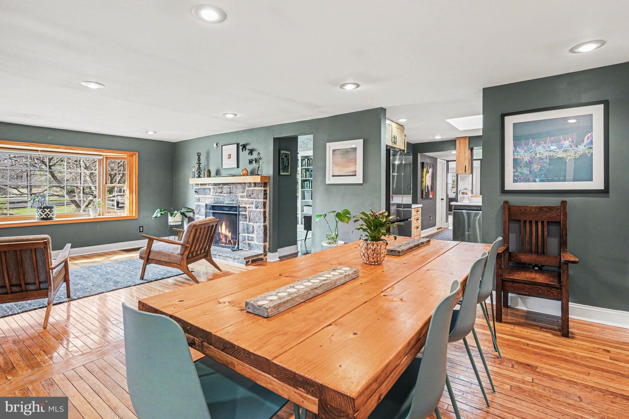 1408 Evans Road Ambler, PA 19002 - Photo 11 of 59 Dining Room open Concept to Living Room