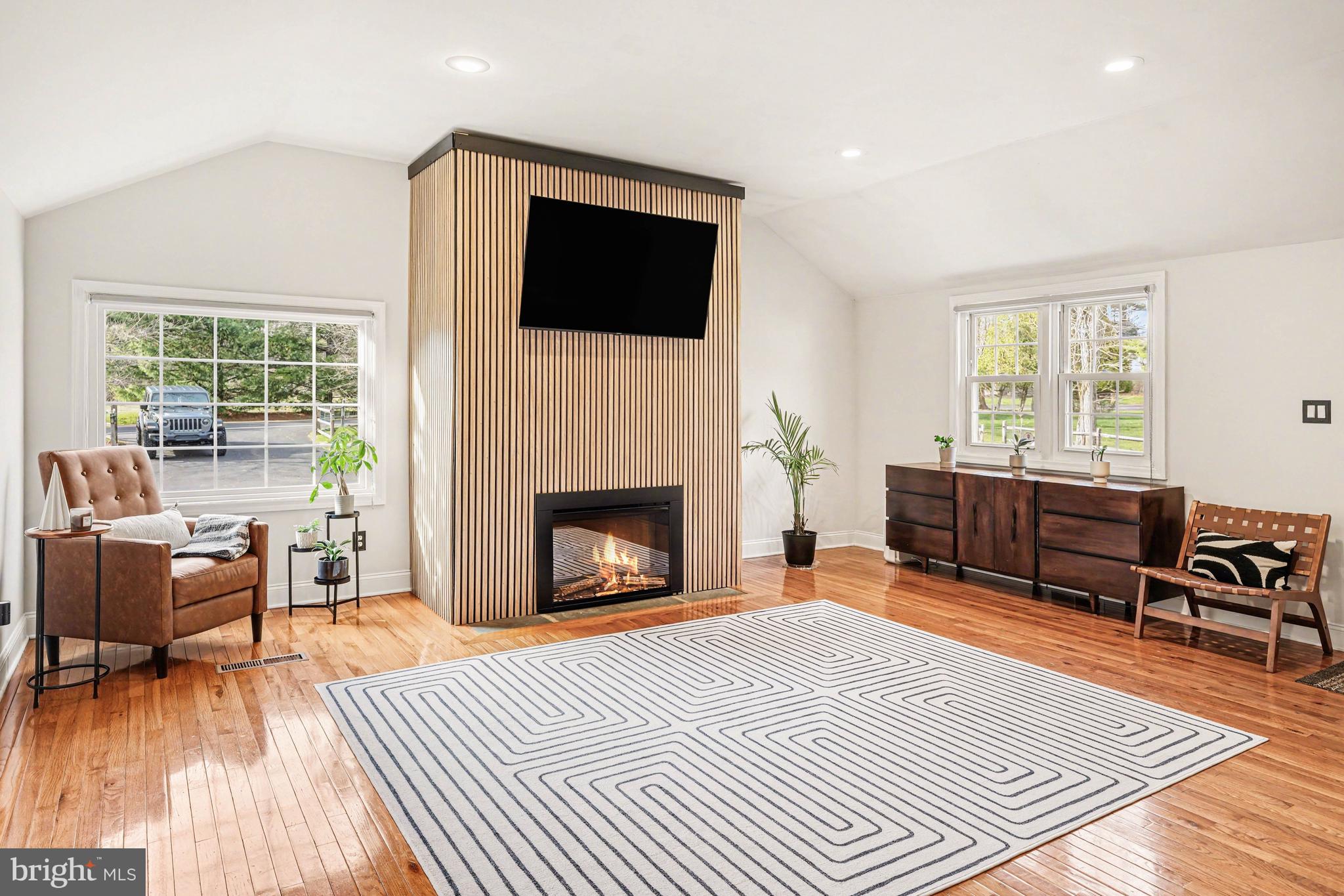 1408 Evans Road Ambler, PA 19002 - Photo 28 of 59 Family Rm with Electric Fireplace