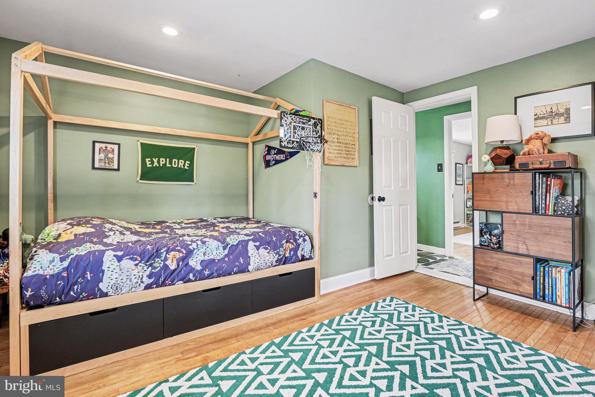 1408 Evans Road Ambler, PA 19002 - Photo 43 of 61 a bedroom with a bed and dresser
