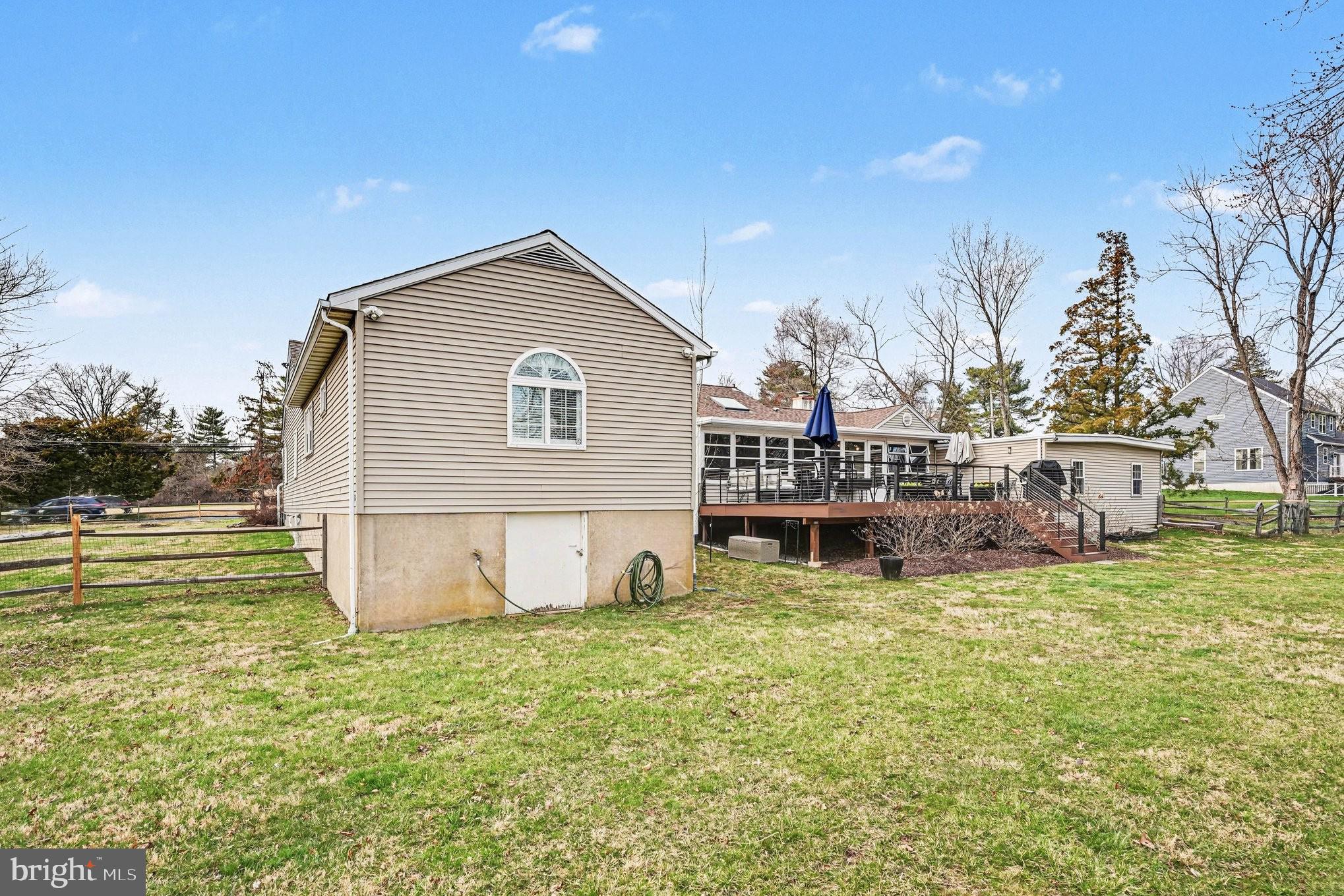 1408 Evans Road Ambler, PA 19002 - Photo 44 of 61 a view of a house with a yard and sitting area