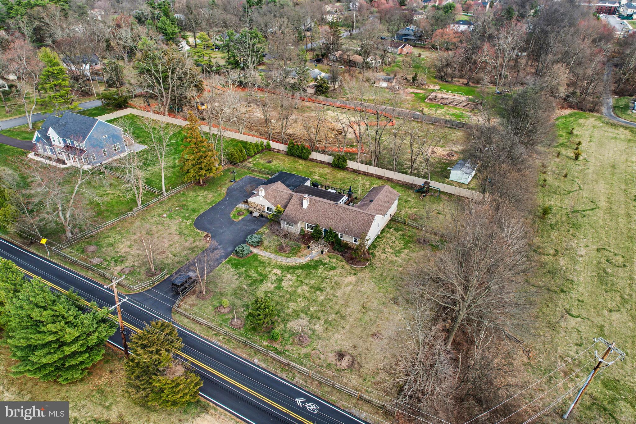1408 Evans Road Ambler, PA 19002 - Photo 55 of 61 a view of a yard with an outdoor space