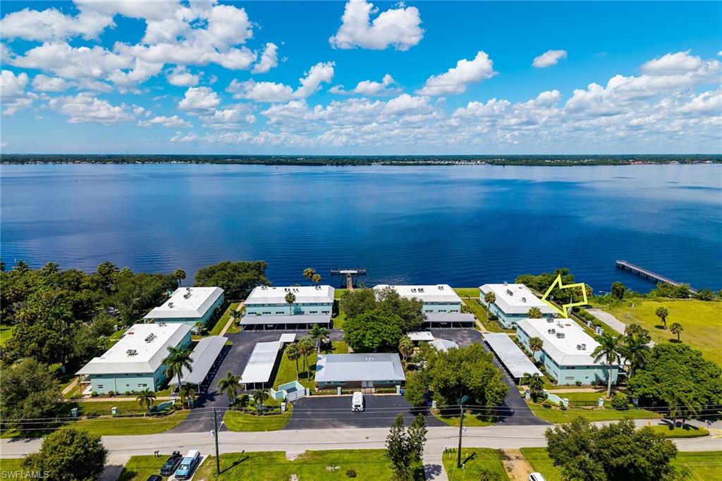 3225 East Riverside Drive Fort Myers, FL 33916 - Photo 23 of 33 an aerial view of a house with a ocean view