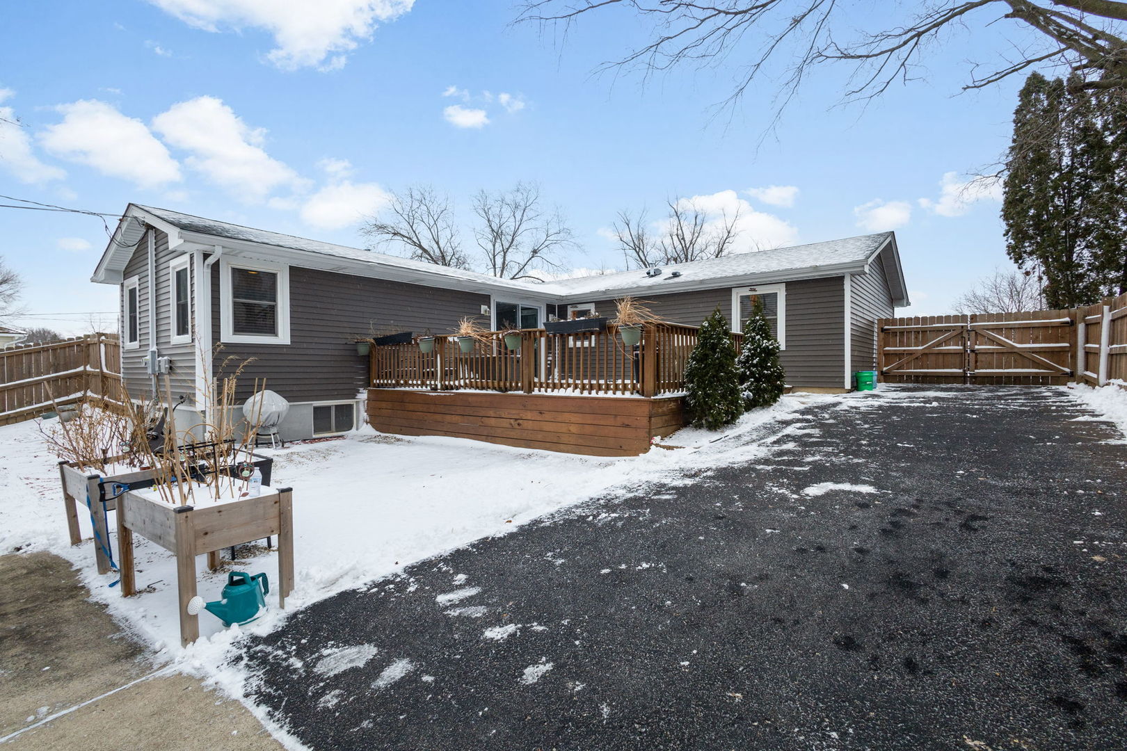 16446 West 147th Place Lockport, IL 60441 - Photo 16 of 22 a view of a house with a yard and patio