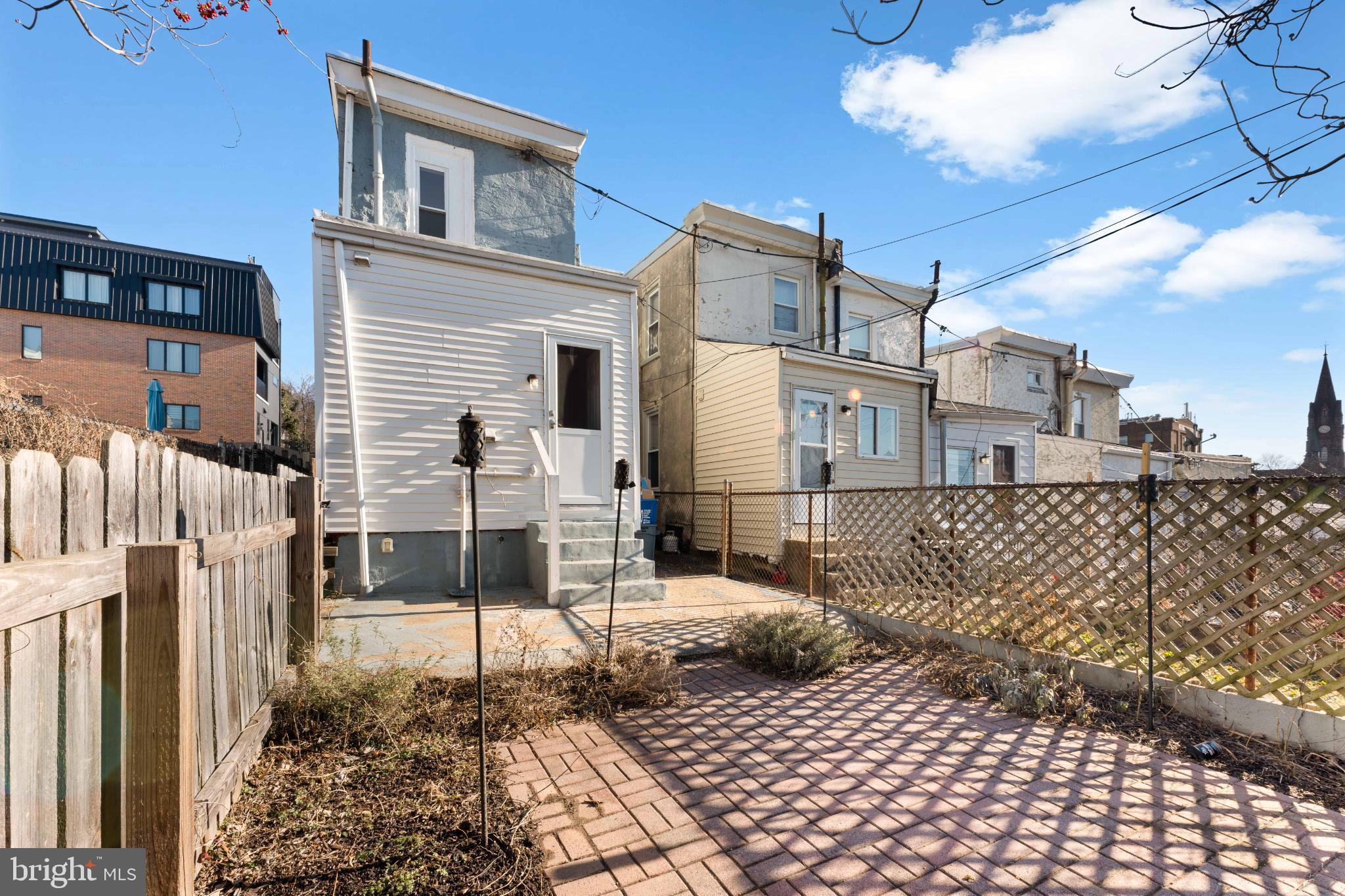 4618 Smick Street Philadelphia, PA 19127 - Photo 31 of 32 a view of a brick house with wooden fence