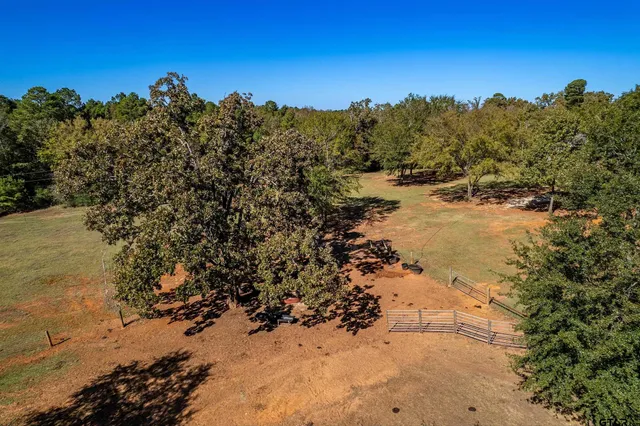 a view of a snow in a field