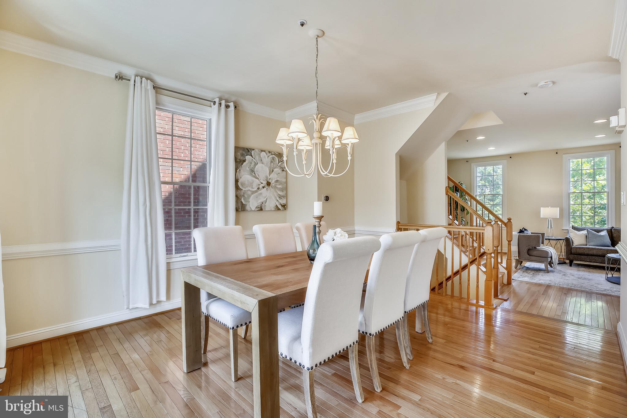 520 Tschiffely Square Road Gaithersburg, MD 20878 - Photo 8 of 39 Formal dining room adjoins living room & kitchen