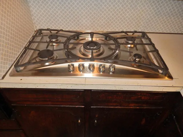 a close view of a sink