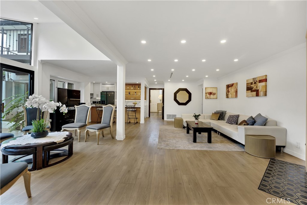 6409 Graves Avenue Lake Balboa, CA 91406 - Photo 5 of 50 a living room with furniture and wooden floor