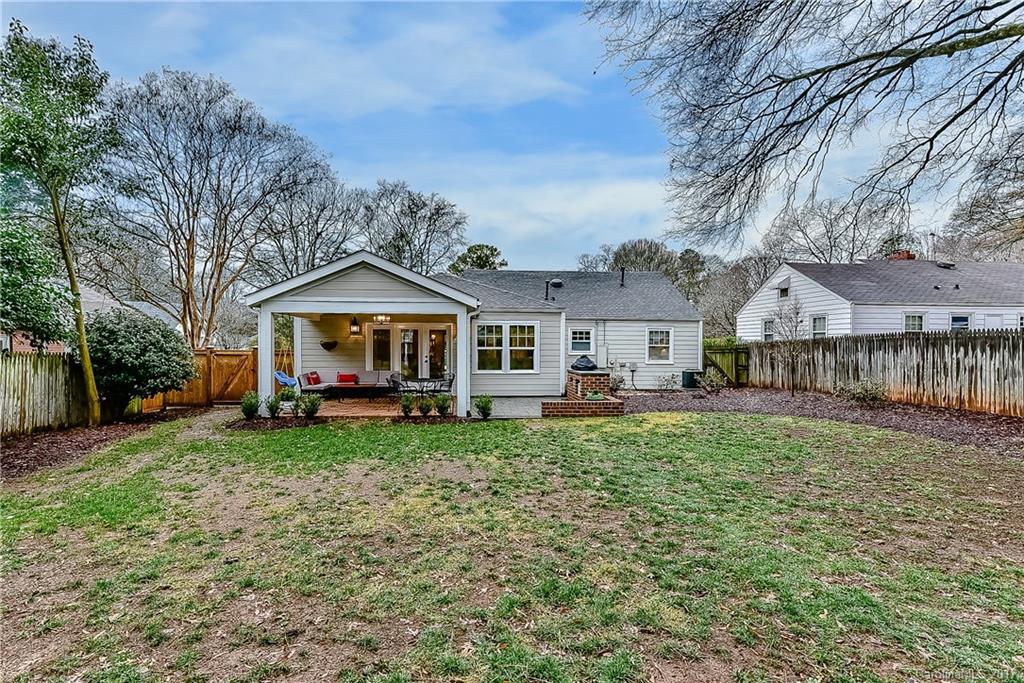 1028 Sedgefield Road Charlotte, NC 28209 - Photo 24 of 24 a view of a house with backyard and sitting area