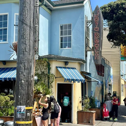 a close up of a wall