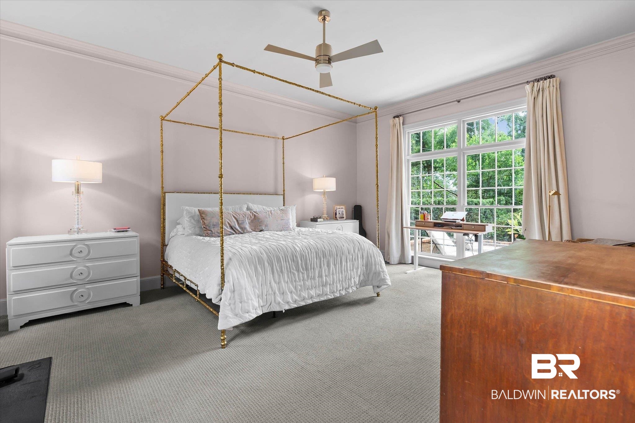 3908 Yester Place Mobile, AL 36608 - Photo 21 of 45 Spacious room with light-colored walls and carpet flooring