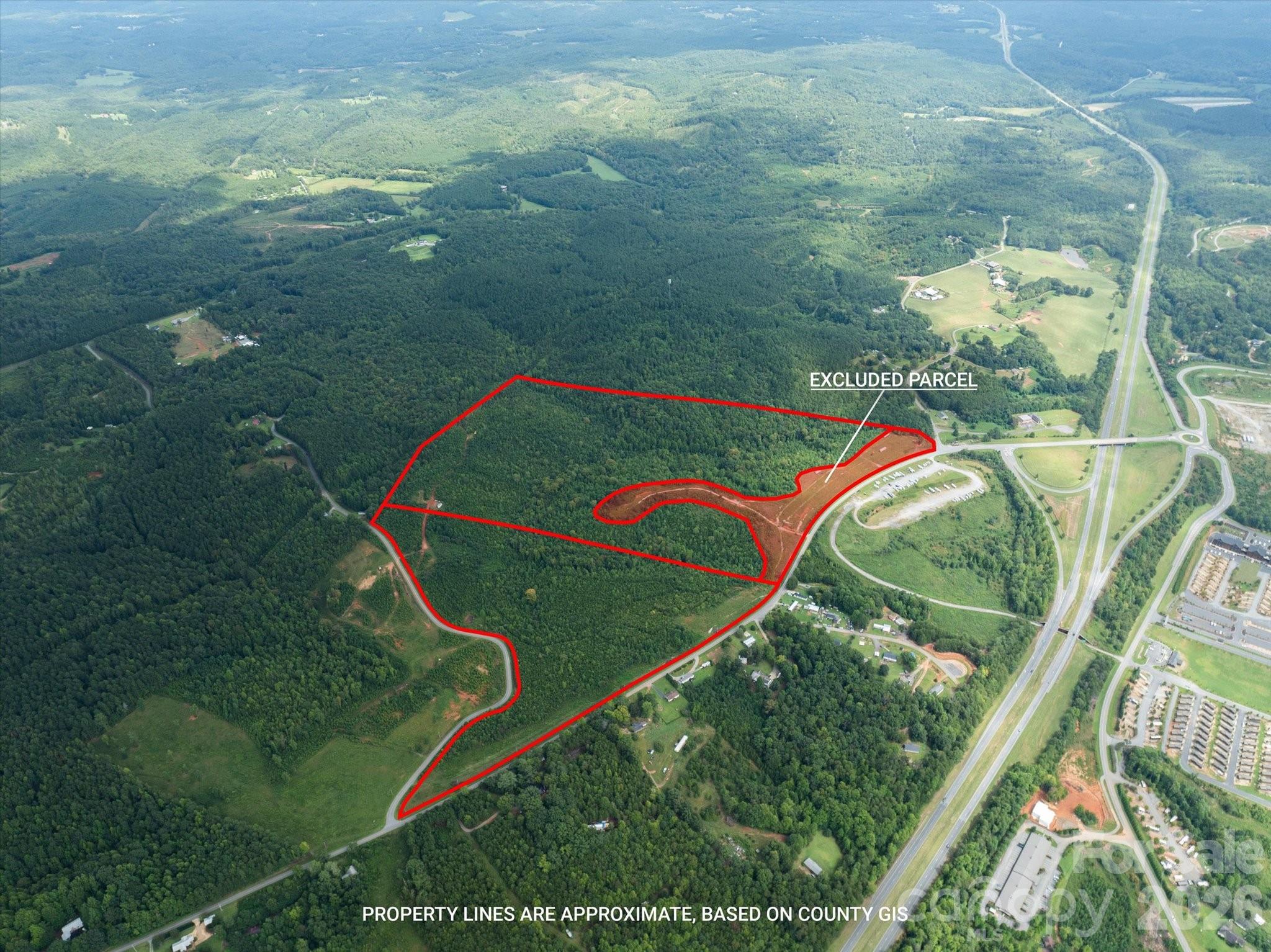 Tbd Pea Ridge Road Mill Spring, NC 28756 - Photo 4 of 25 a view of a tennis court