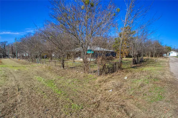 a view of yard with tree