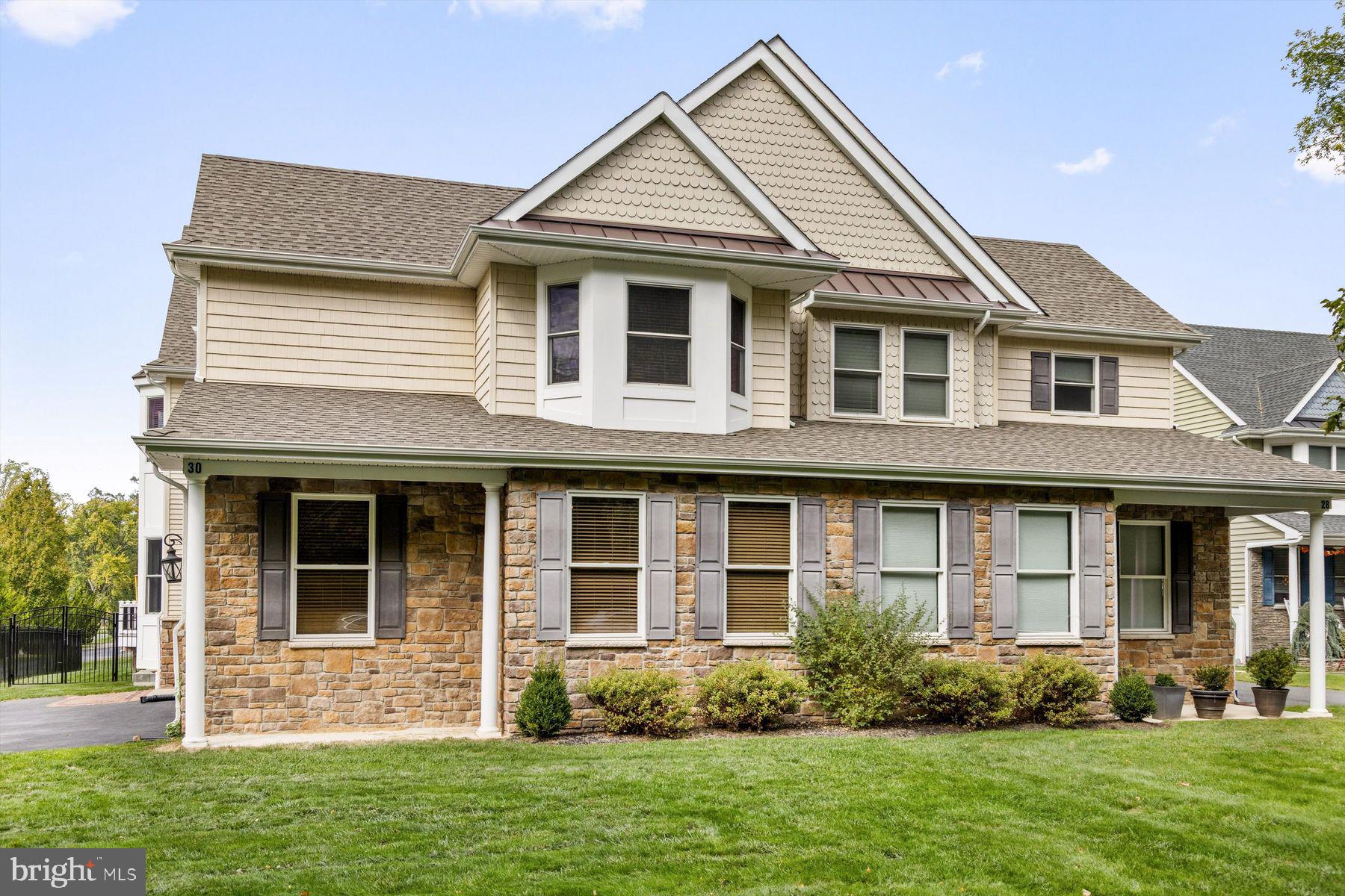 30 Reading Avenue Yardley, PA 19067 - Photo 1 of 39 a front view of a house with garden