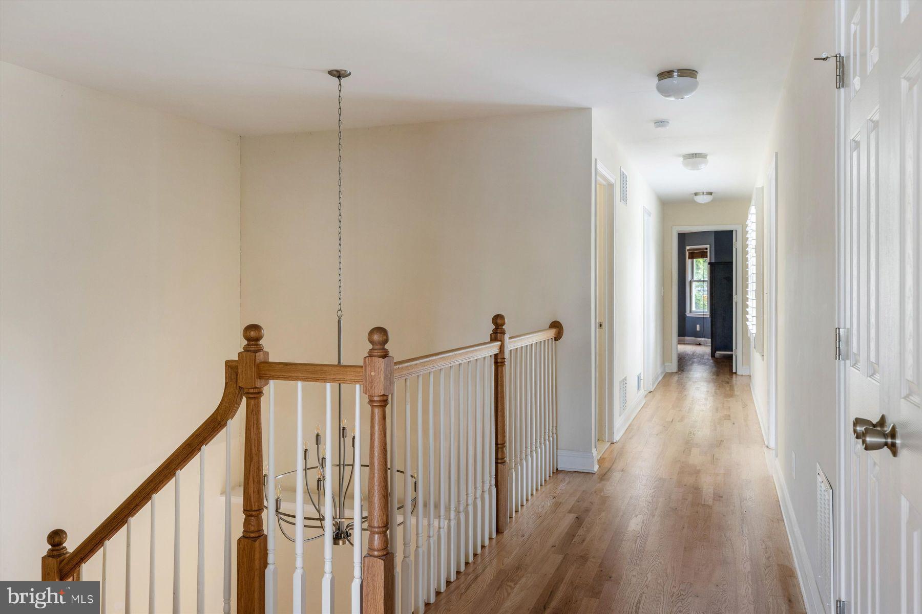 30 Reading Avenue Yardley, PA 19067 - Photo 24 of 39 a view of a hallway with wooden floor