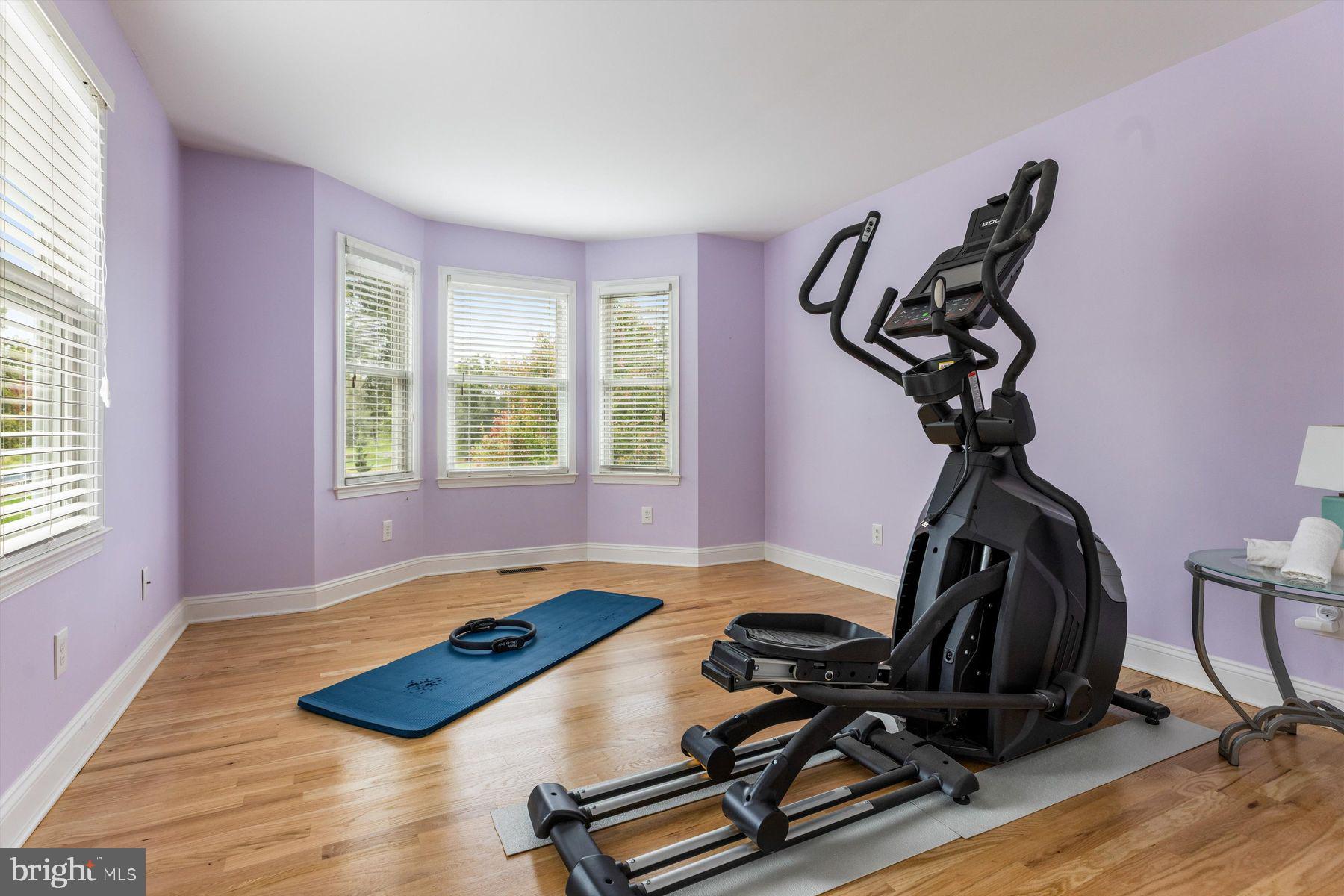 30 Reading Avenue Yardley, PA 19067 - Photo 32 of 39 a room with gym equipment and a window