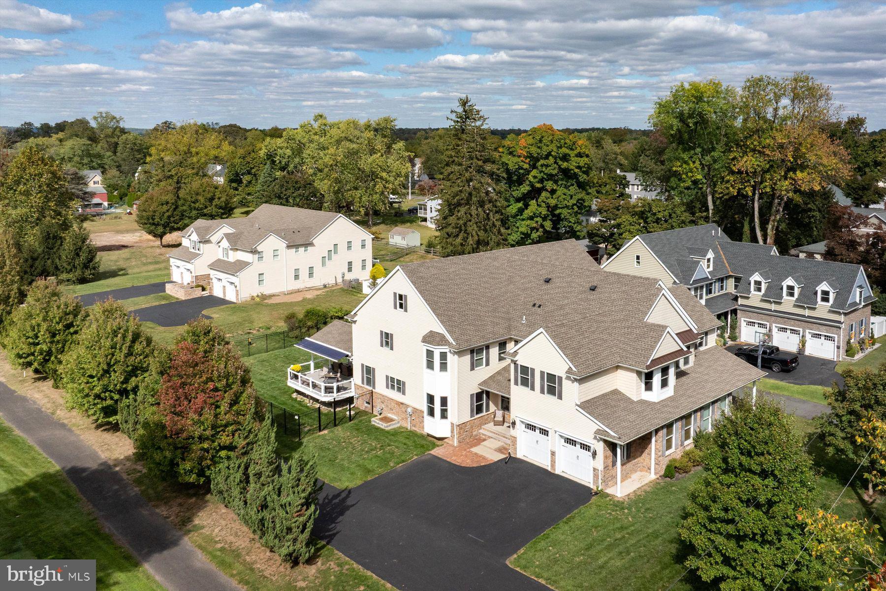 30 Reading Avenue Yardley, PA 19067 - Photo 37 of 39 an aerial view of residential houses with outdoor space