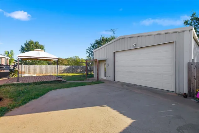a view of parking garage