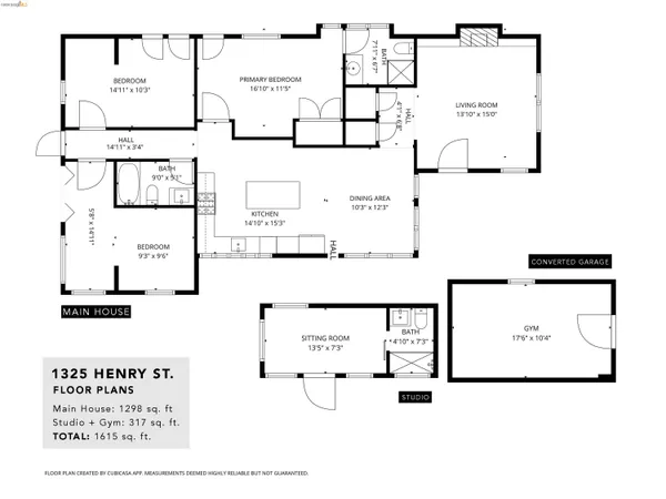 $1,195,000 | 1325 Henry Street, Berkeley, CA 94709